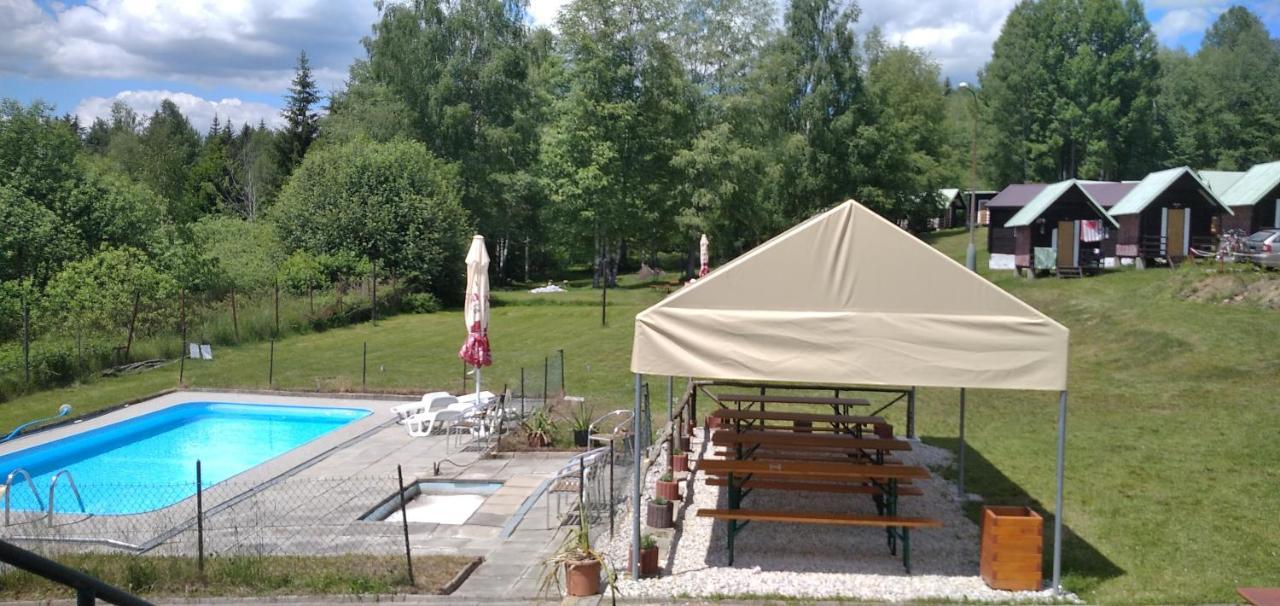 Kemp pod Boubínem Horní Vltavice Exterior foto